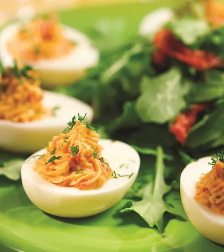 Œufs mimosa onctueux sans mayonnaise