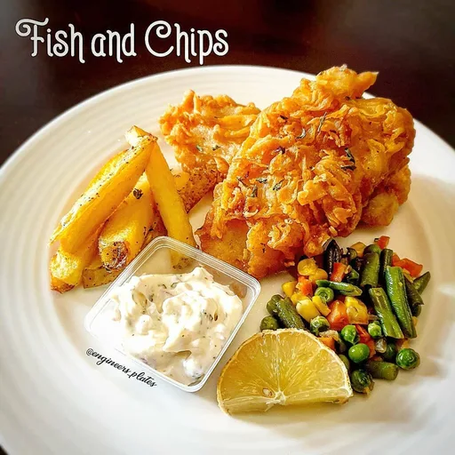 Fish and chips croccanti
