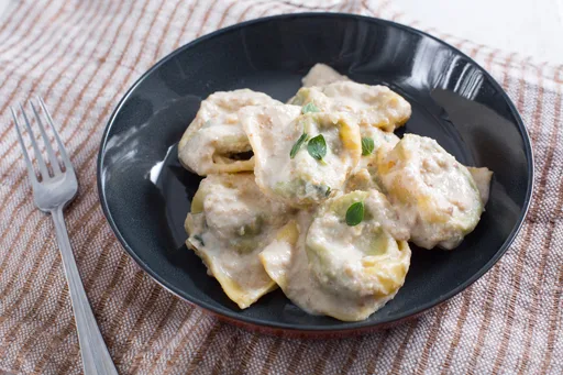 Pansotti with Ricotta and Greens