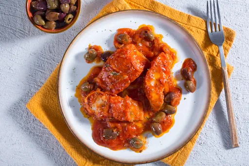 Stewed cod