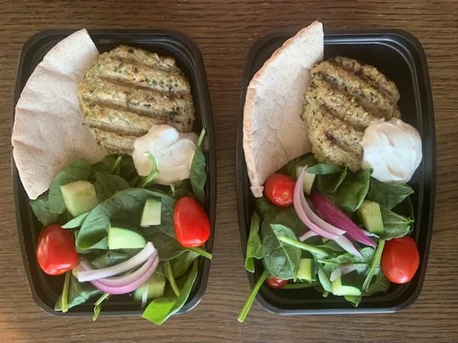 MEDITERRANEAN GREEK CHICKEN BURGERS