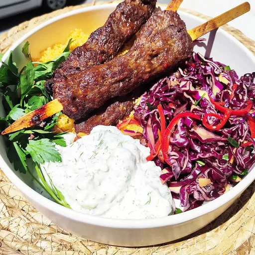 Kuzu Dana Köfte (albóndigas de cordero y ternera)