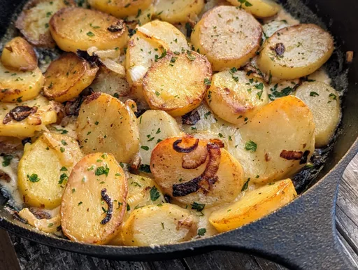 Pommes de terre à la lyonnaise