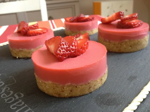 Strawberry Mousse Cake