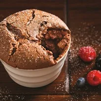 Dark Chocolate Souffle (Dairy-Free Version)