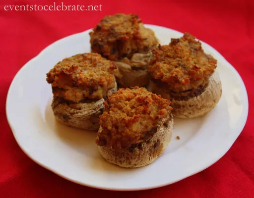 Sausage Stuffed Mushrooms