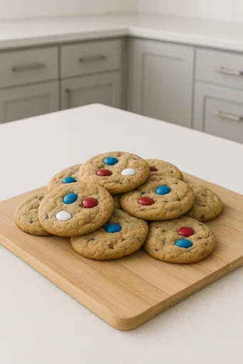 Biscotti senza glutine con M&M's
