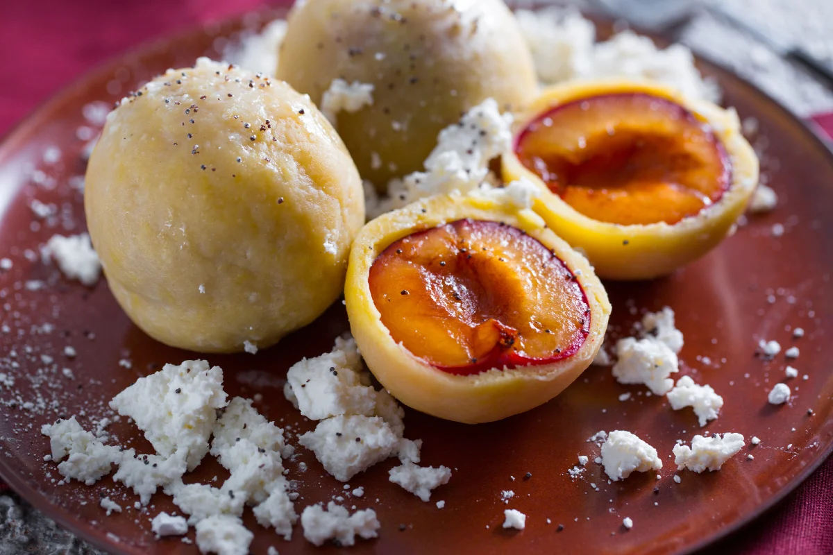 Tschechische Obstknödel (Knedlíky)