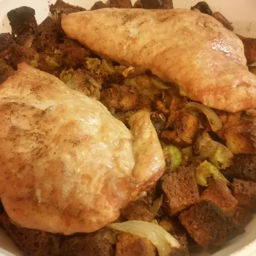 Turkey and Stuffing Casserole