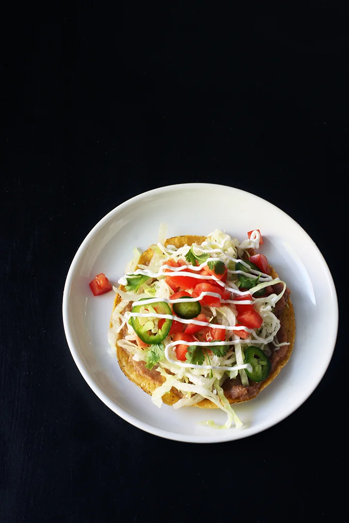Bean Tostadas