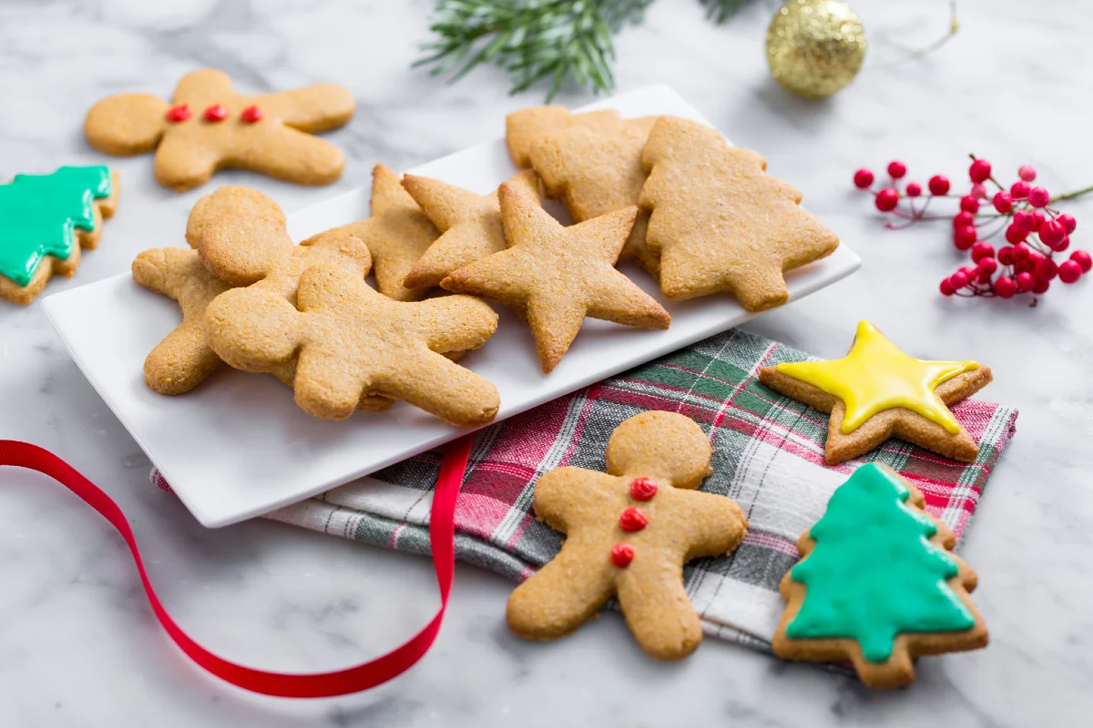 Biscotti di Natale senza glutine