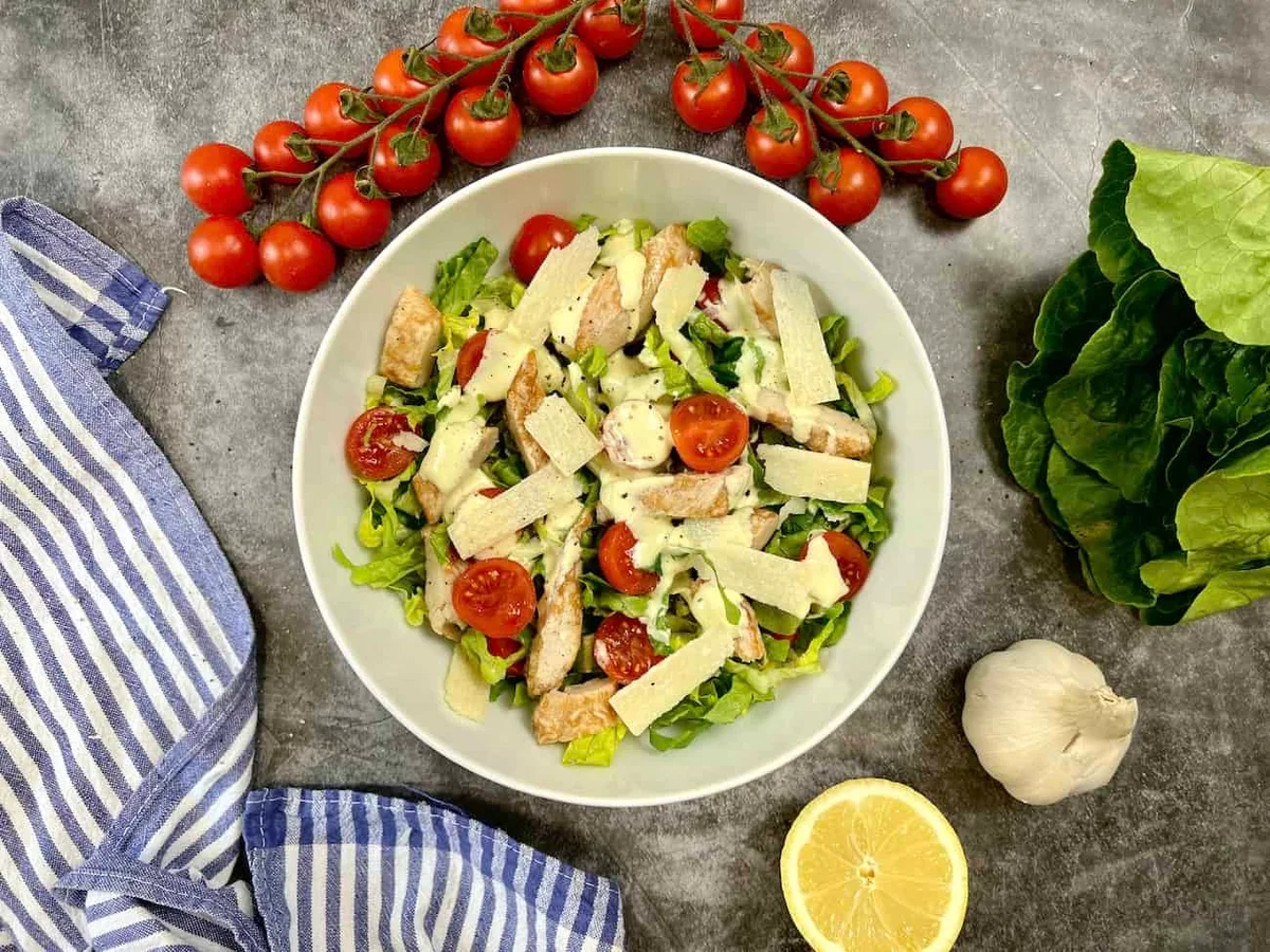 Gesunder Caesar Salad