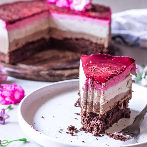 Gluten-Free Chocolate and Raspberry Mousse Cake