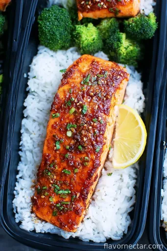 Spicy Honey Garlic Salmon