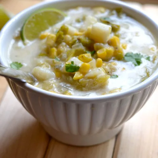 Green Chile and Corn Chowder