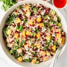 Mango Pomegranate Salad