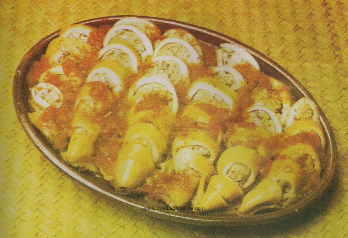 Calamari ripieni all’italiana