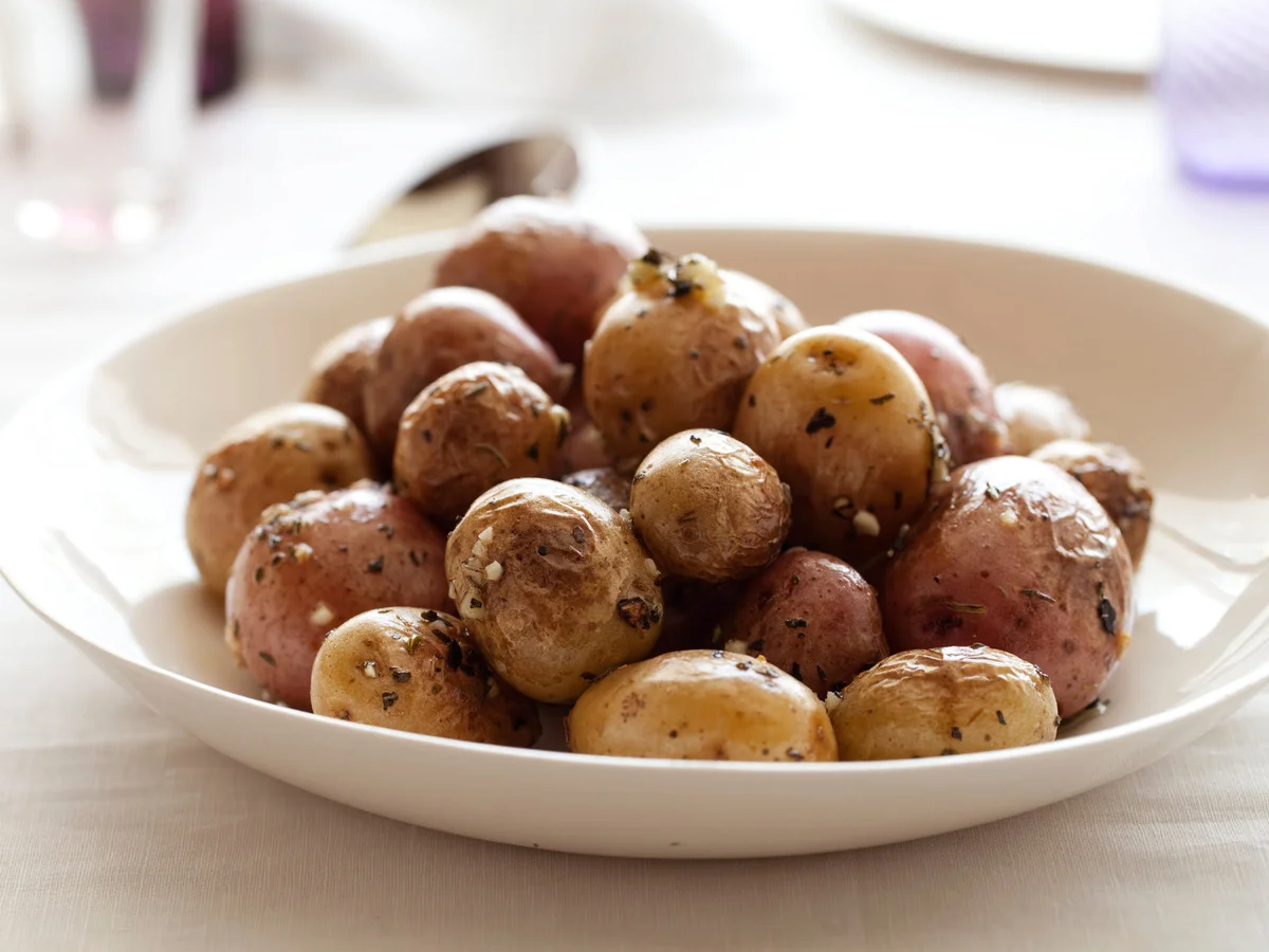 Pommes de terre rôties aux herbes