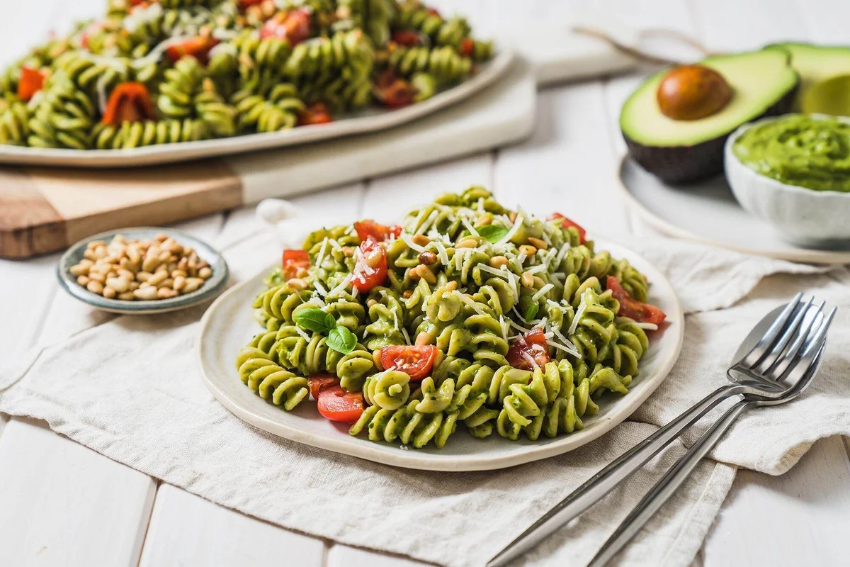 Pâtes à l’avocat