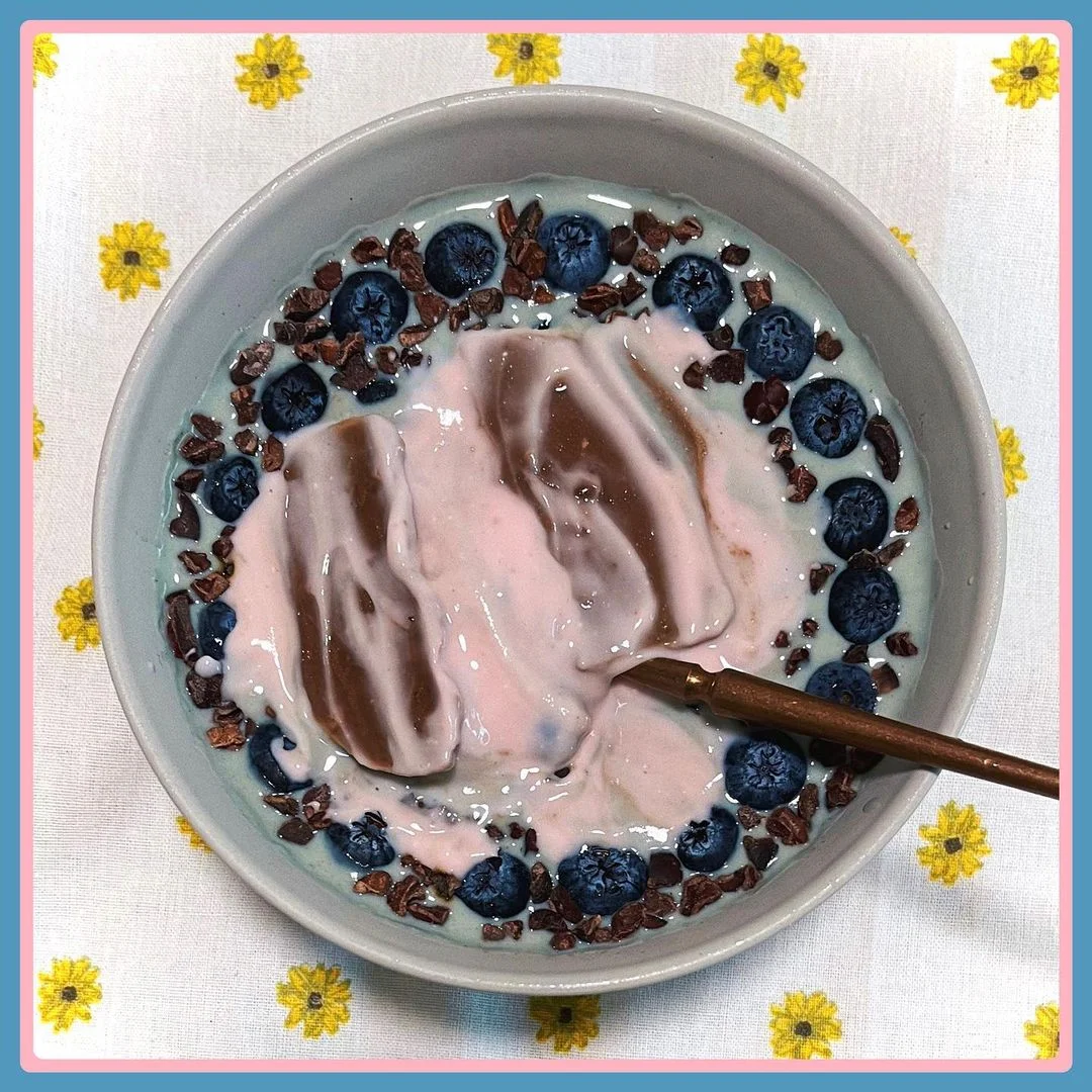 Aveia descascada deliciosa preparada de véspera