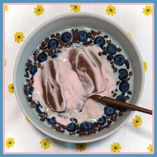 Aveia descascada deliciosa preparada de véspera