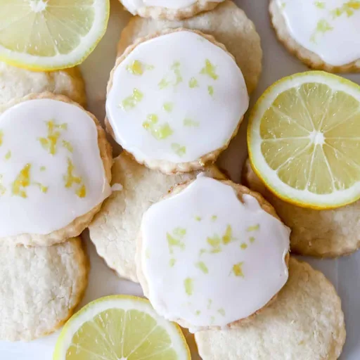 Biscotti al limone tipo shortbread senza glutine