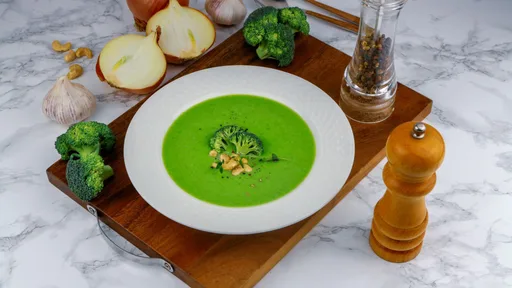 Sopa de brócolis