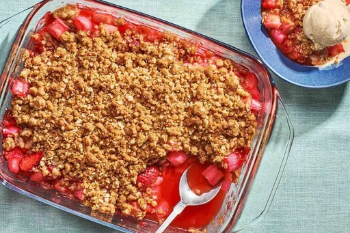Rhubarb Cobbler