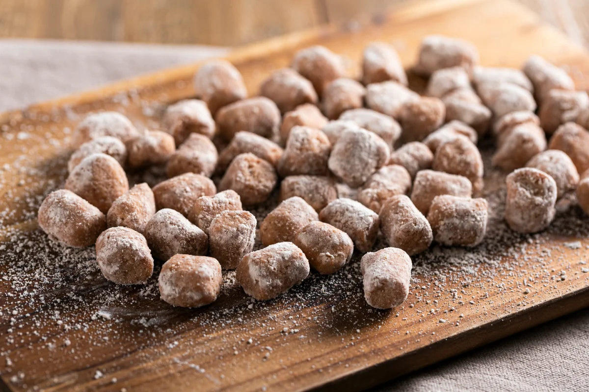 Gnocchi di castagne senza glutine