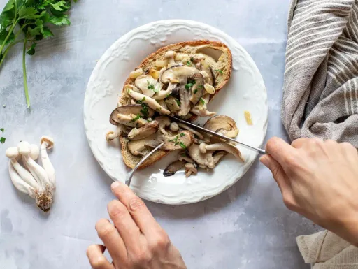 Local Mushroom Toast