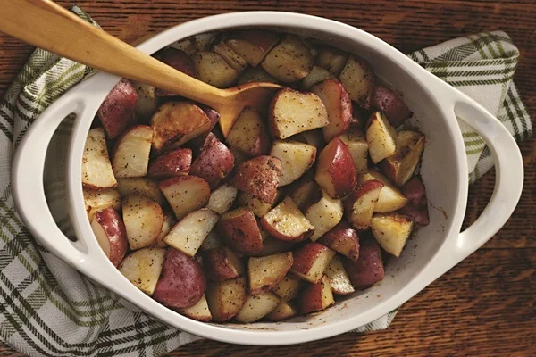 Patatas asadas a la barbacoa al estilo rural