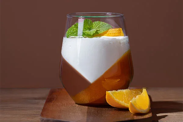 Schokoladen-Kürbis-Dessert ohne Backen