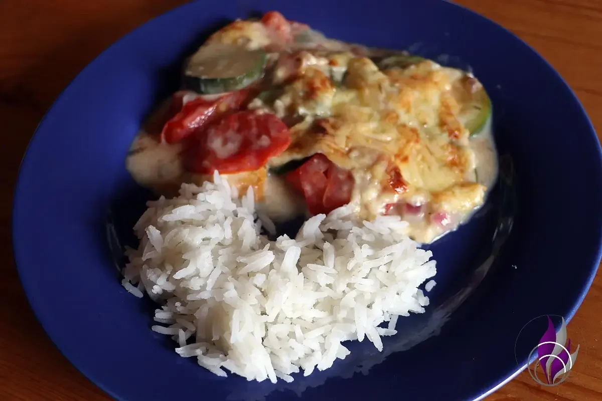 Pomodori e zucchine con besciamella