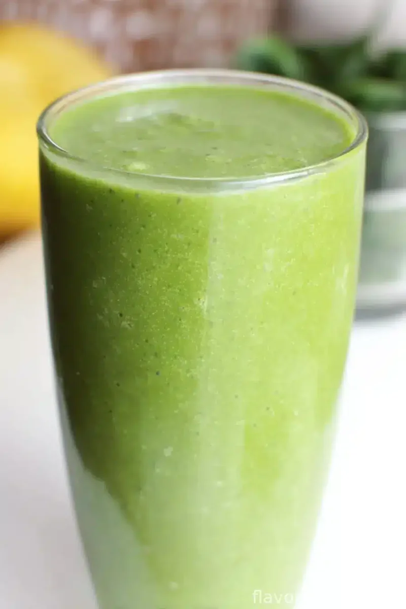 Batido verde quema grasa (sin gluten, vegano y paleo)