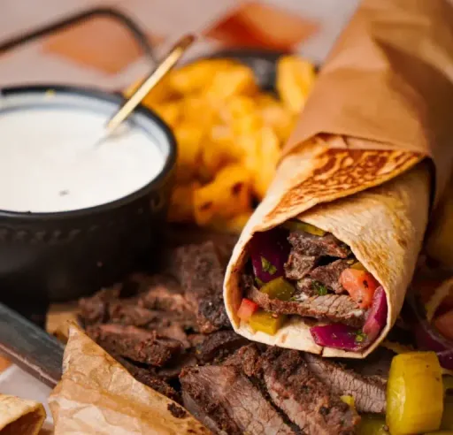Tender Middle Eastern Style Beef Shawarma