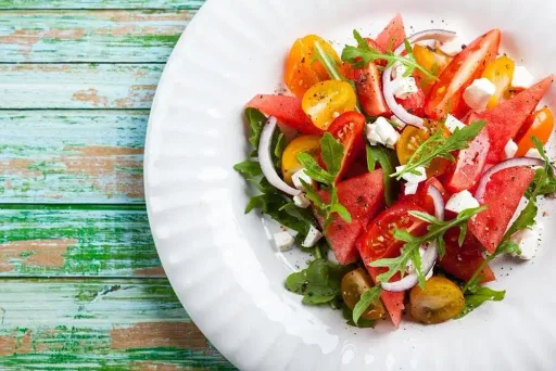 Ensalada de sandía y feta