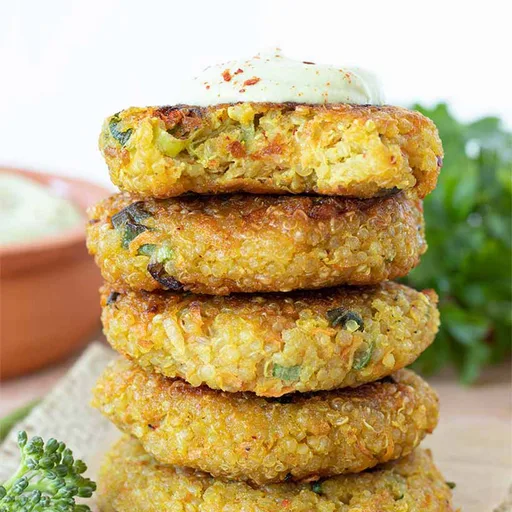 Cripsy Vegan Quinoa Patties for Burgers (Gluten-Free)