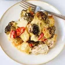 Chicken Broccoli Potato Casserole