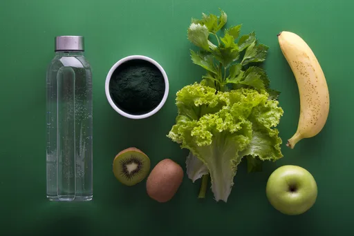 Batido detox de verduras verdes