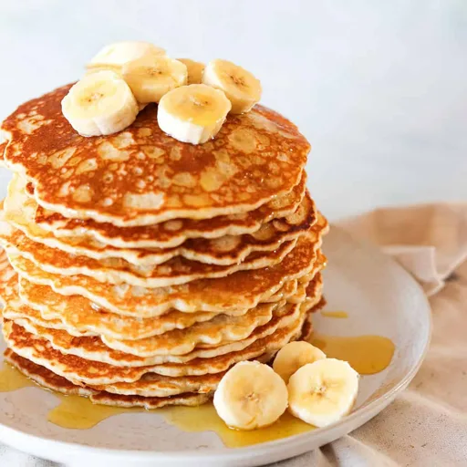 Panquecas de banana sem glúten