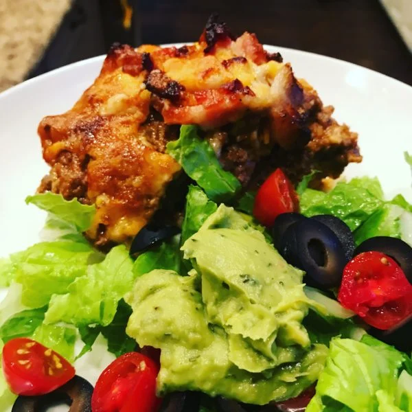 Gluten Free Taco Meat Pie