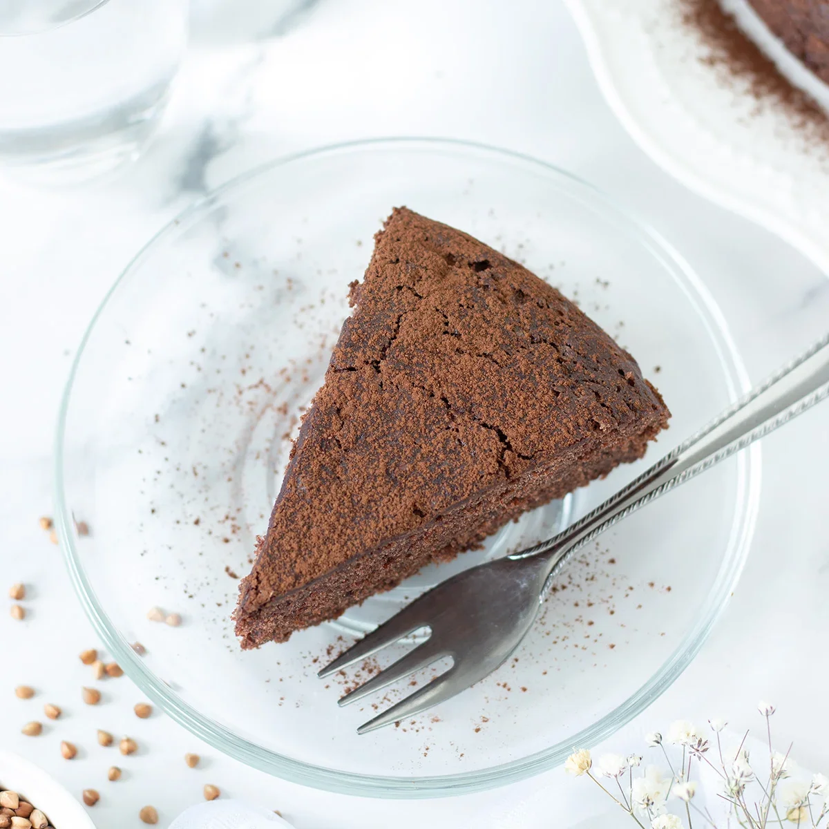 Vegan Buckwheat Cake (Gluten-Free)
