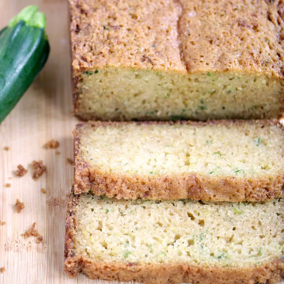 Pane di zucchine con farina di mandorle