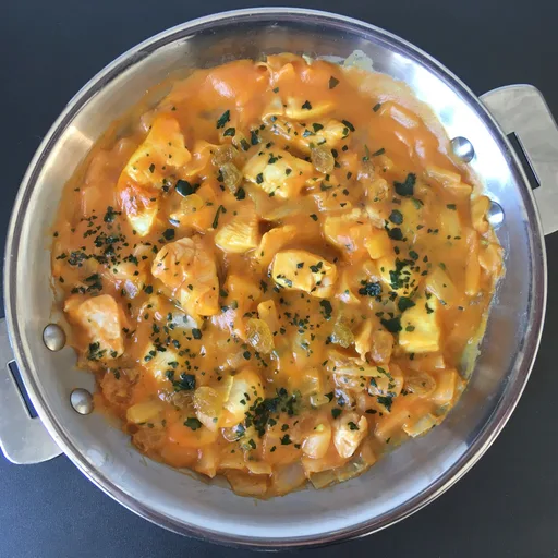 Chicken curry without coconut milk