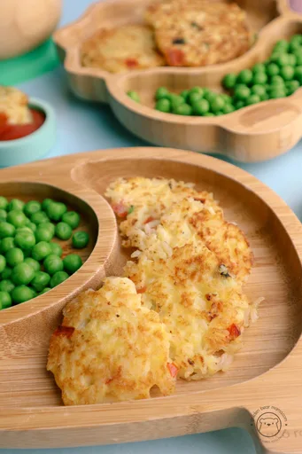 Easy Leftover Rice Fritters (Perfect for Toddlers)
