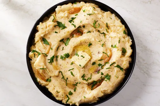 Purê de batatas com alho
