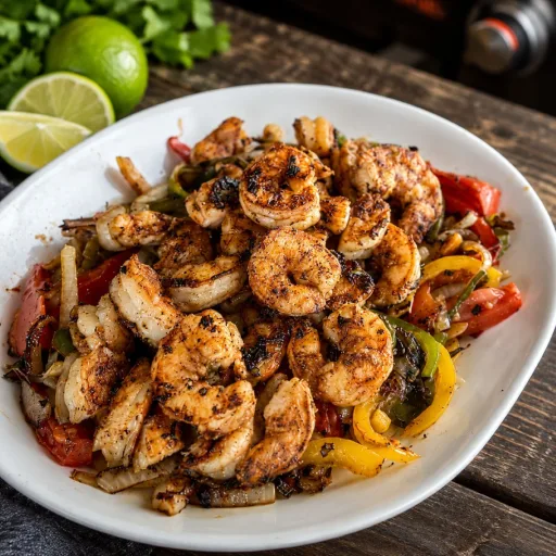 Easy Shrimp Fajitas Inspired by San Pedro Fish Market