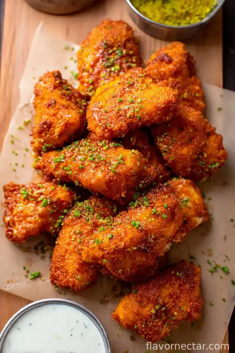 Poulet Buffalo à la friteuse à air