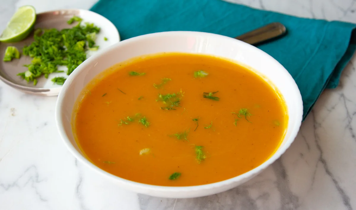 Butternut Squash & Fennel Root Soup