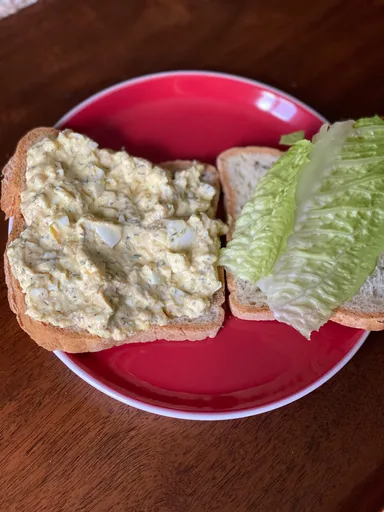 Ensalada de huevo apta para WW